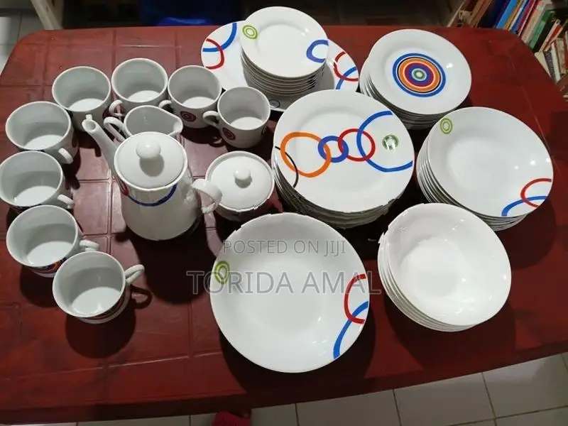 45-Piece Porcelain Dinner / Tea Set (Full for 8 Persons)