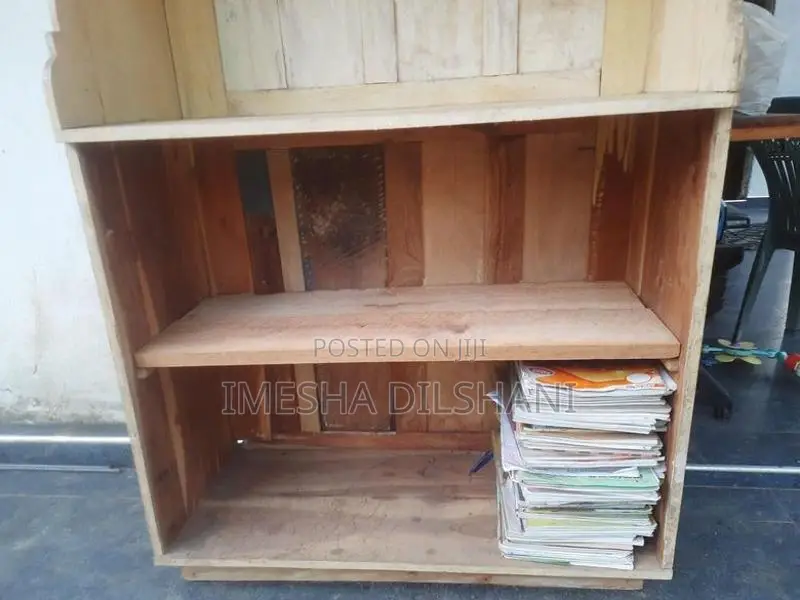 Wooden Book Rack