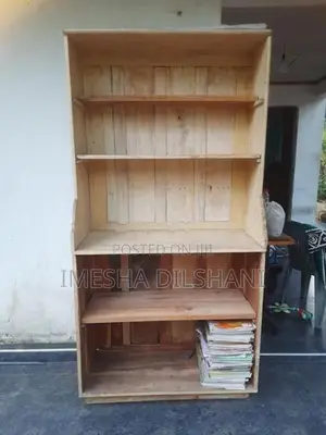 Wooden Book Rack
