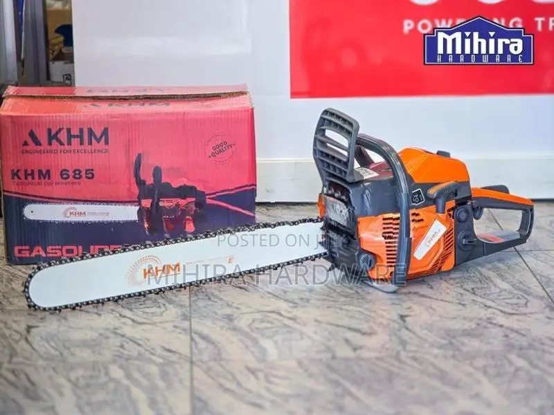 KHM 685 680 chainsaw chain saw machine Petrol 2 Stroke චේන් සෝ