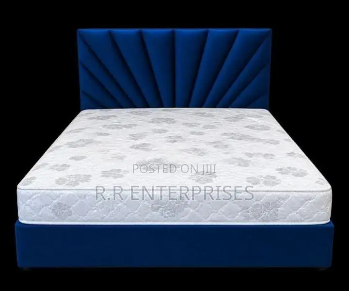 New Queen Cushion Divan Bed And Spring Mattresses .