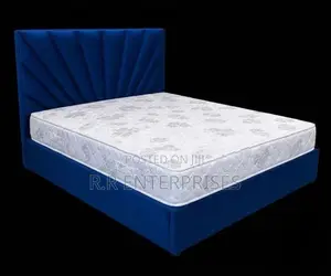 New Queen Cushion Divan Bed And Spring Mattresses .