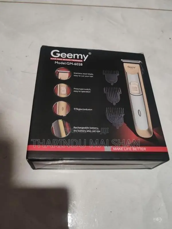 Geemy Gm-6028 Hair Beard Trimmer