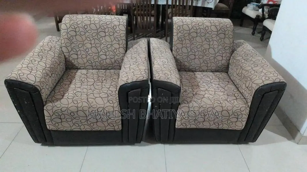Damro Long Sofa Chair Set