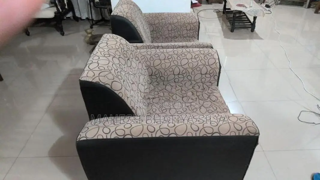 Damro Long Sofa Chair Set
