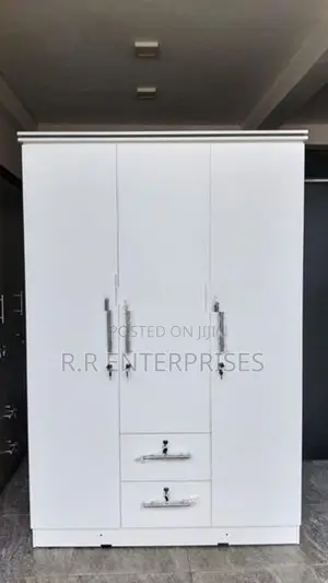 New 3 Door Melamine Wardrobe