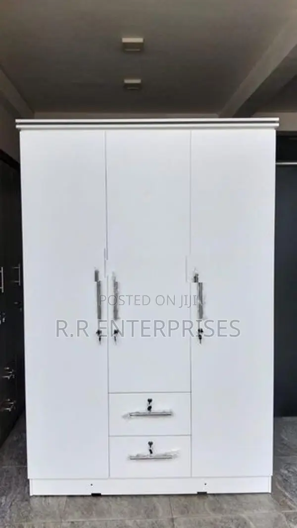 New 3 Door Melamine Wardrobe