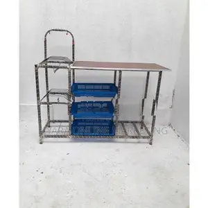 New Plate Rack With Gas Table