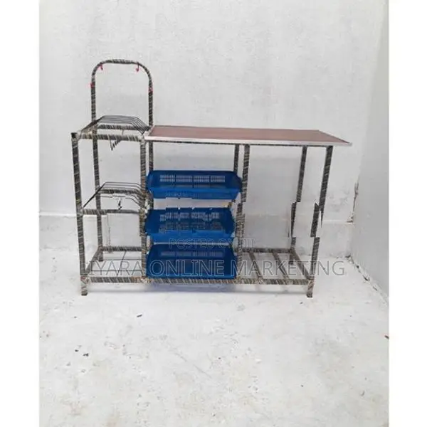 New Plate Rack With Gas Table