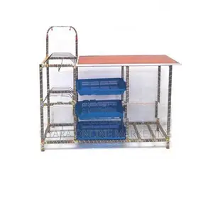 New Plate Rack With Gas Table