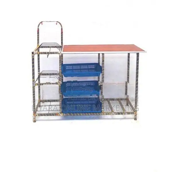 New Plate Rack With Gas Table