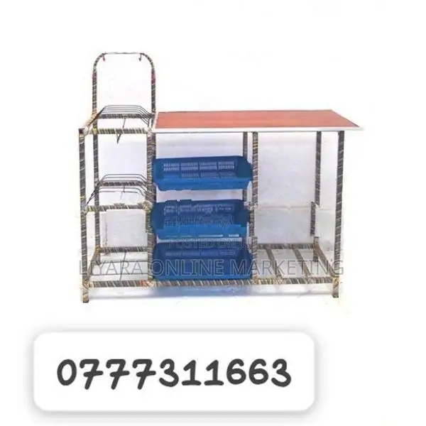 New Plate Rack With Gas Table