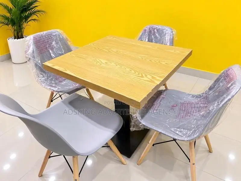 New Modern Table with Chair Set