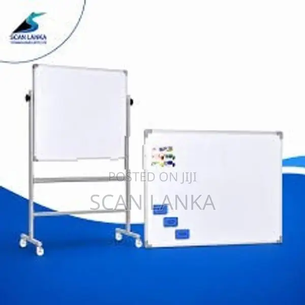 White Board with Stand Double Side