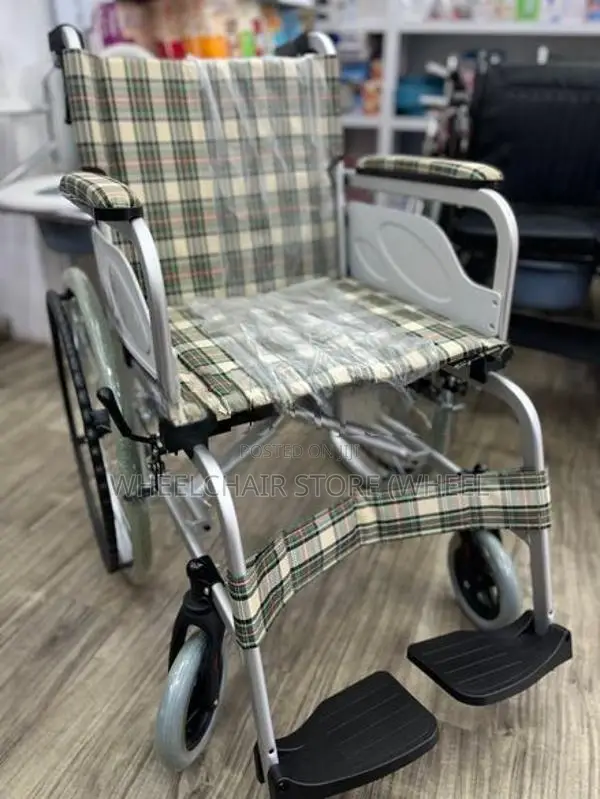 Aluminum Light Weight Wheelchair Fabric Padding Cushion Seat