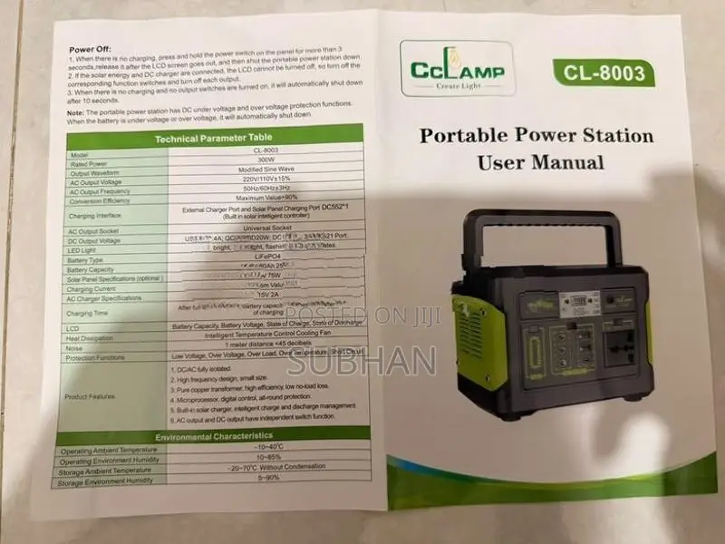 300W Portable Power Station