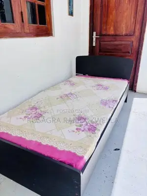 Damro Single Bed Mattress Included