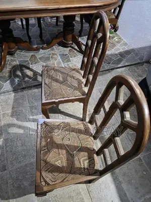 Teak Dining Table with 6 Chairs