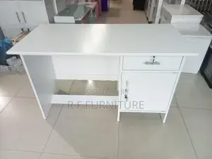 Melamine Writing Table with Cupboard 4 by 2