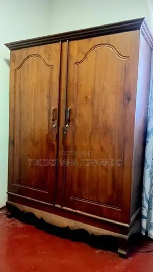 Teak Bedroom Set With Mahogany Sofa