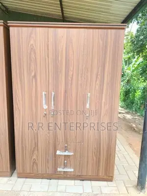 6*4 Ft New 3 Door Melamine Wardrobes .