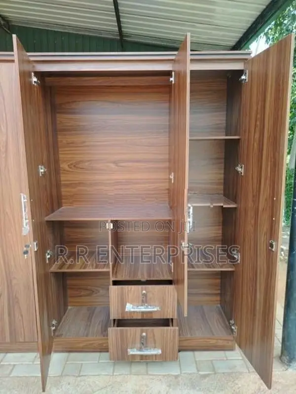 6*4 Ft New 3 Door Melamine Wardrobes .