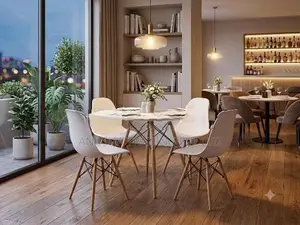 Modern Dining Table with Chairs