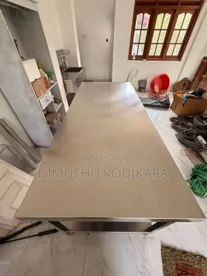 Stainless Steel Table With Sink