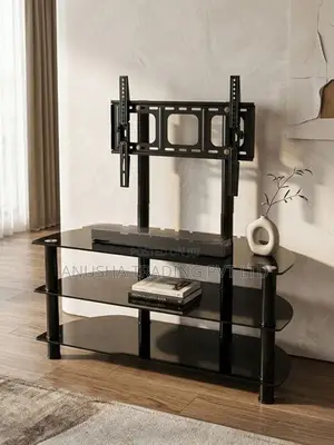 Modern Tempered Glass TV Stand