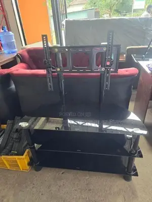 Modern Tempered Glass TV Stand