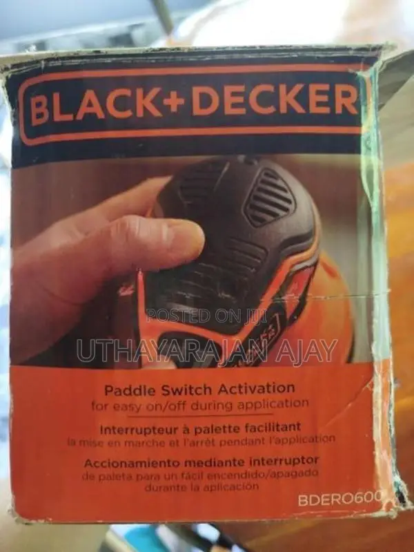 Black Decker 5in Orbit Sander