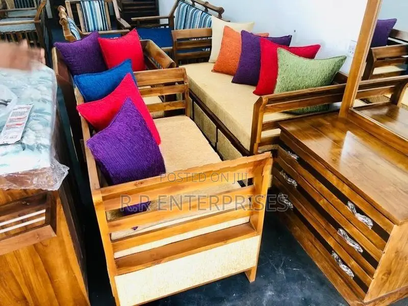 New Teak Boat Sofa Set