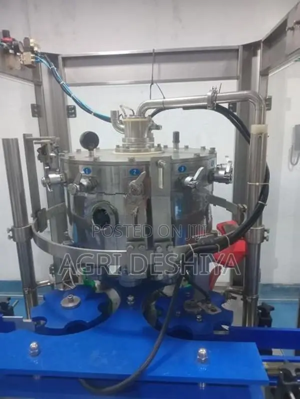 Industrial Beverage Canning With Cooling Equipment