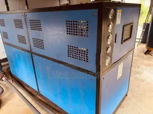 Industrial Beverage Canning With Cooling Equipment