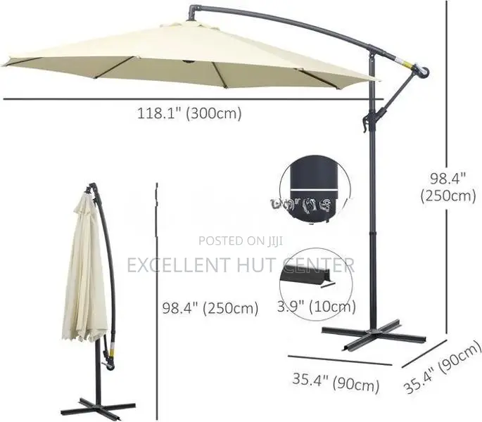 10 Feet Banana Garden Umbrella