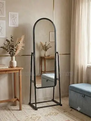 Modern Stylish Black Full Length Mirror