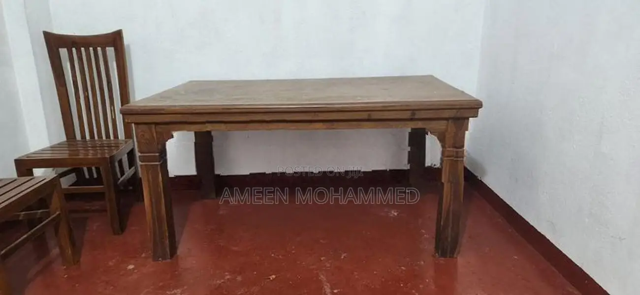 Teak Table With 6 Chairs