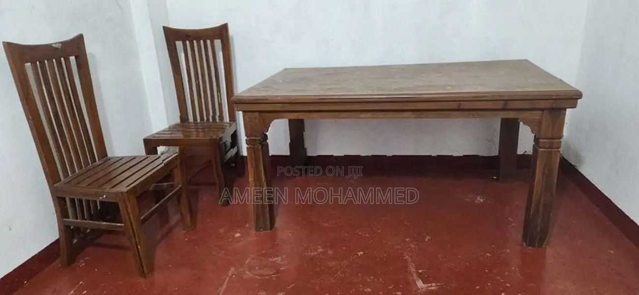 Teak Table With 6 Chairs