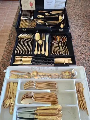 Cutlery With Serving Set