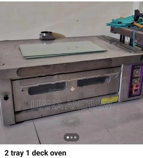 1 Deck 2 Tray Oven