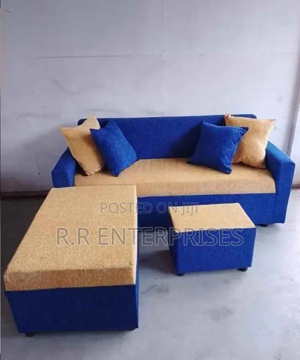 Sofa Set with Stool Pillow