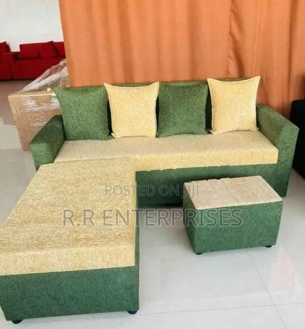 Sofa Set with Stool Pillow