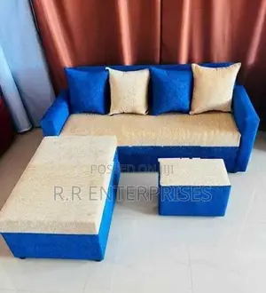 Sofa Set with Stool Pillow