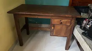 Teak Wooden Table / Desk With Storage