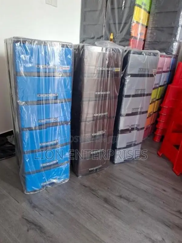 6 Drawer plastic cupboards