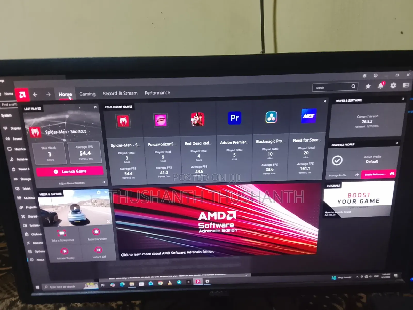 AMD RX 570 4gb Graphics Card
