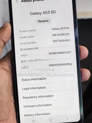Samsung Galaxy A53 (Used)