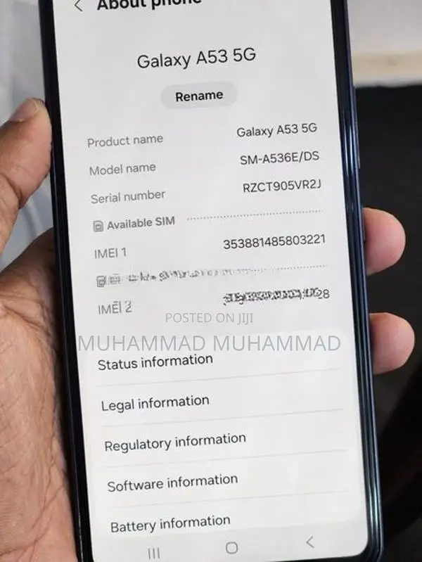 Samsung Galaxy A53 (Used)