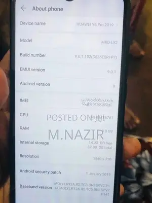 Huawei Y6p (Used)