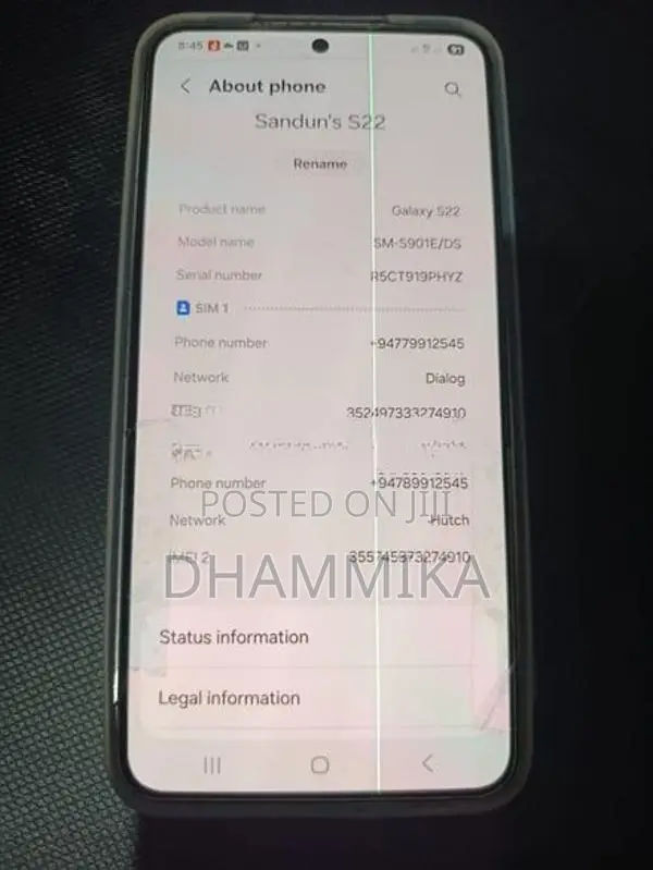 Samsung Galaxy S22 (Used)